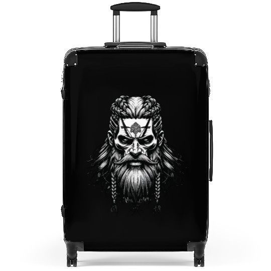 Viking Warrior Man Odin Thor Norman Walhalla Suitcases