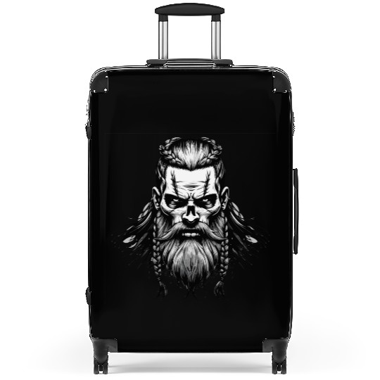 Viking Warrior Man Odin Thor Norman Walhalla Suitcases