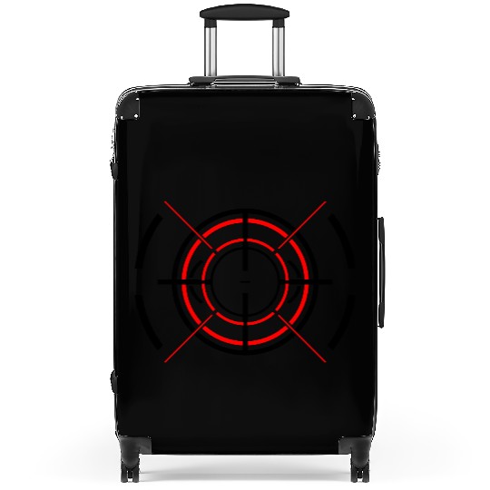 Futuristic Fighter Jet Crosshair Suitcases