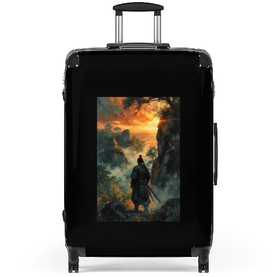 Twilight Ronin Solitude at the Edge Suitcases