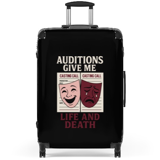 Theater Kid Drama Club Musical Theater Nerd Stage Suitcases