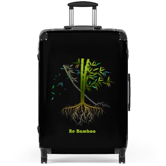Be Bamboo: Grow Strong, Rise High Suitcases