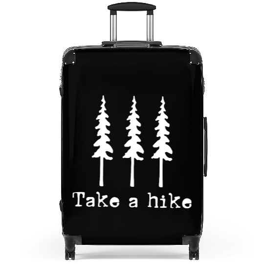 Take A Hike Nature Adventure Enthusiasts Suitcases