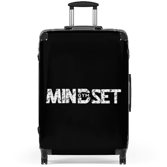 MIND GYM SET - Bold Distressed Fitness Motivation Suitcases
