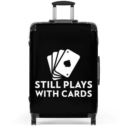 Still Plays with Cards Cool Poker Suitcases