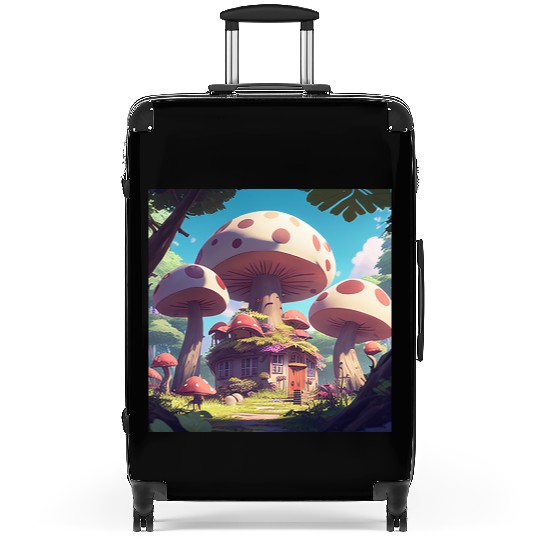 Life Beneath the Mushrooms Suitcases
