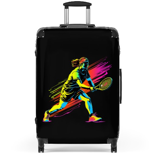 Tennis Player 90s Style Suitcases