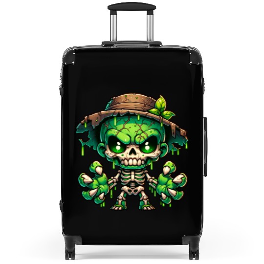 Swamp Skeleton Mutant – Creepy Plant Monster Suitcases
