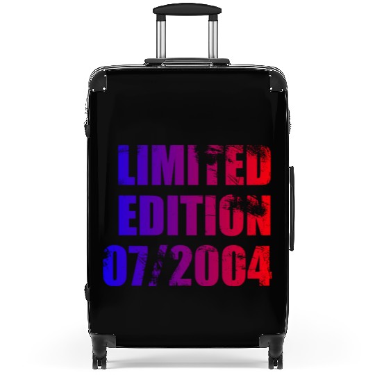 21st birthday Limited Edition 07/2004 Suitcases
