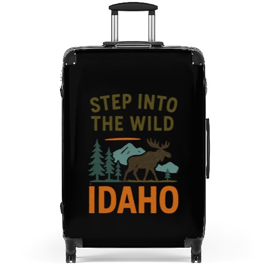 Step Into The Wild - Idaho (Idaho Hiking) Suitcases
