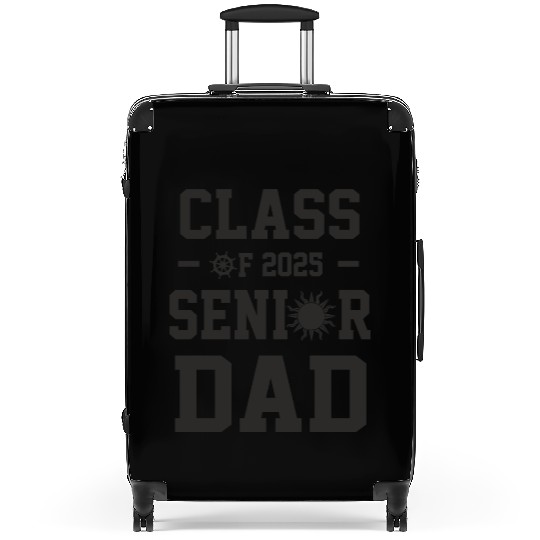 Senior dad graduation class of 2025 father's day Suitcases