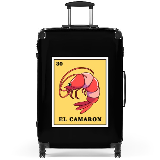 Mexican Lottery Card Game El Camaron Suitcases