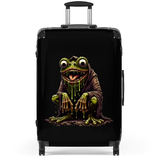 Slime Toad Monster – Creepy Hooded Swamp Creature Suitcases