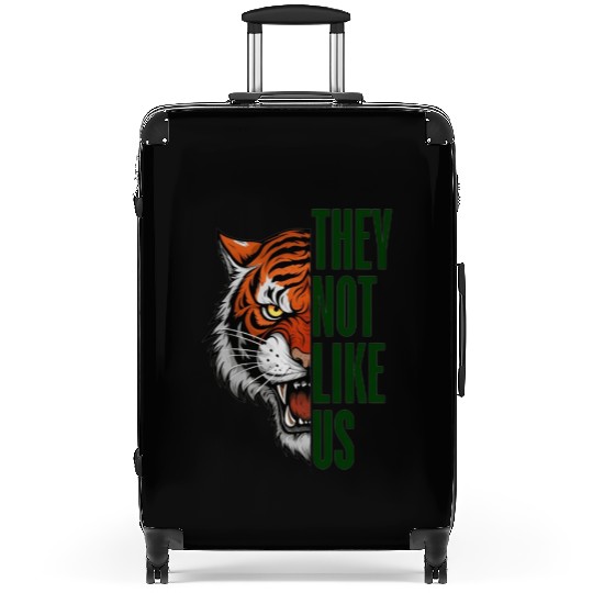 They Not Like Us – Tiger Graphic Suitcases