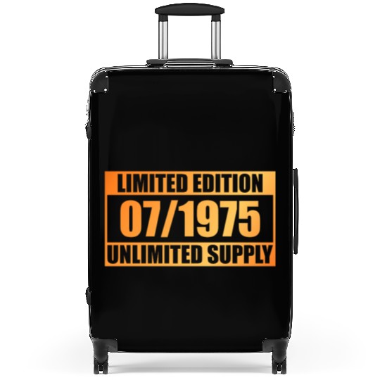 50th birthday Limited Edition - ꝏ Supply 07/1975 Suitcases