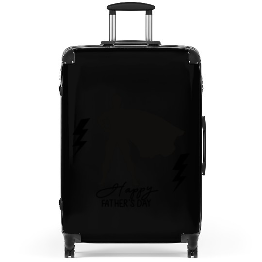 Superhero Dad Silhouette | Father's Day Hero Suitcases