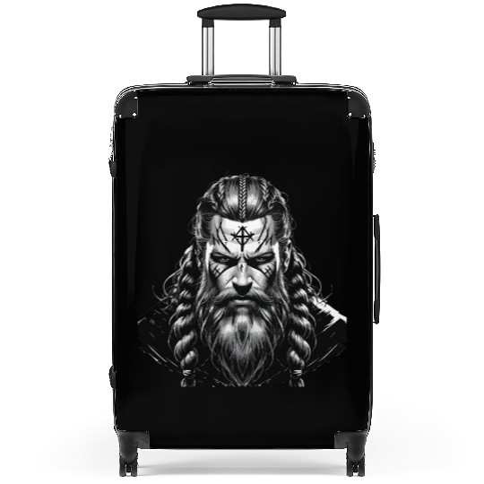 Viking Warrior Man Odin Thor Norman Walhalla Suitcases
