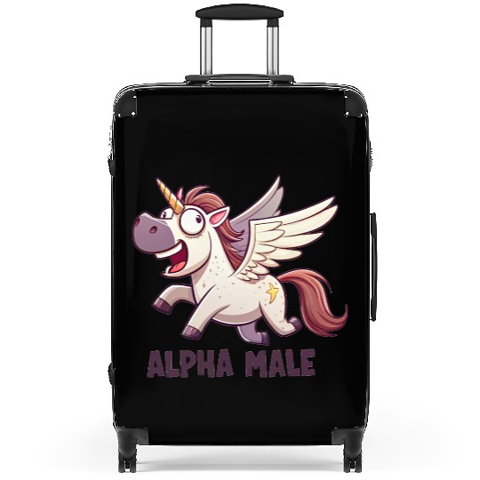 Storm the Psycho Pegacorn Suitcases