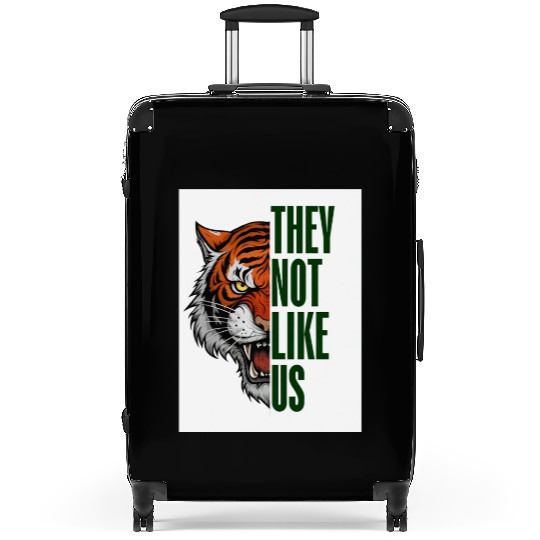 Fearless Tiger - They Not Like Us Suitcases