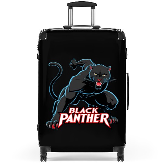 Black Panther. Suitcases