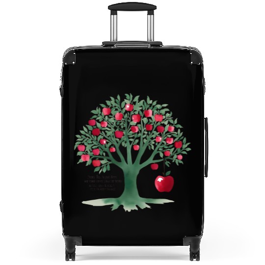 From the apple tree all beginnings Suitcases