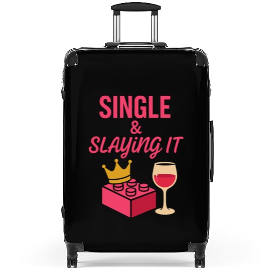 Single Mom Life Chaos Coordinator Wine Coffee Suitcases