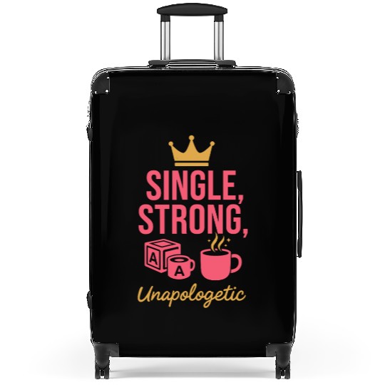 Single Mom Life Chaos Coordinator Wine Coffee Suitcases