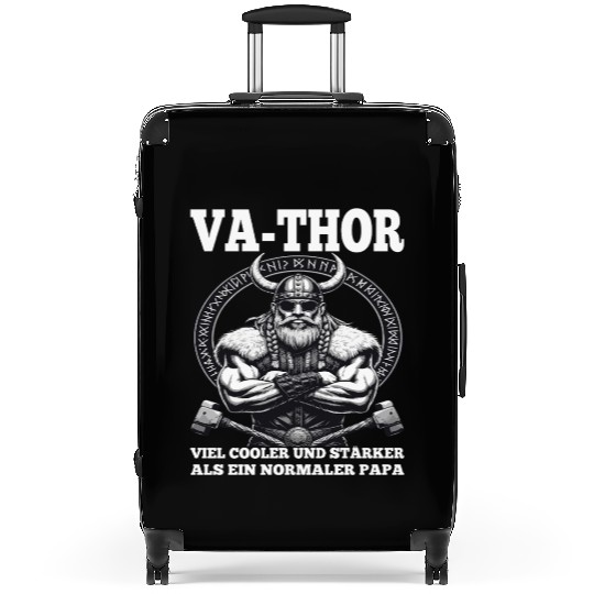 Viking Warrior Man Odin Thor Norman Walhalla Suitcases