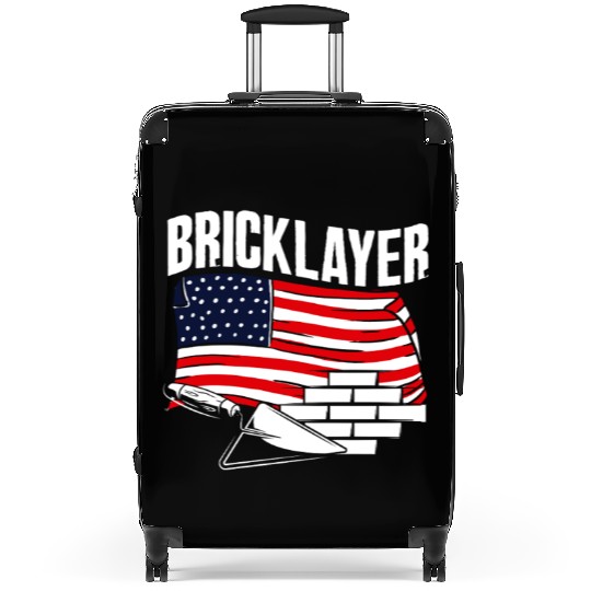 Bricklayer American Pride Craftsmanship Tribute Suitcases