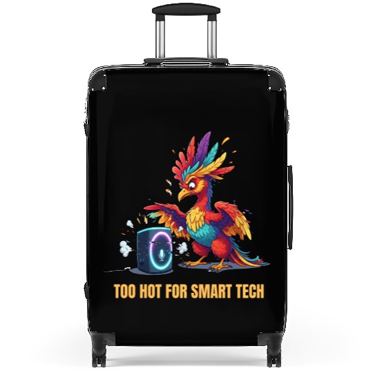 Burnt Out Commands Suitcases