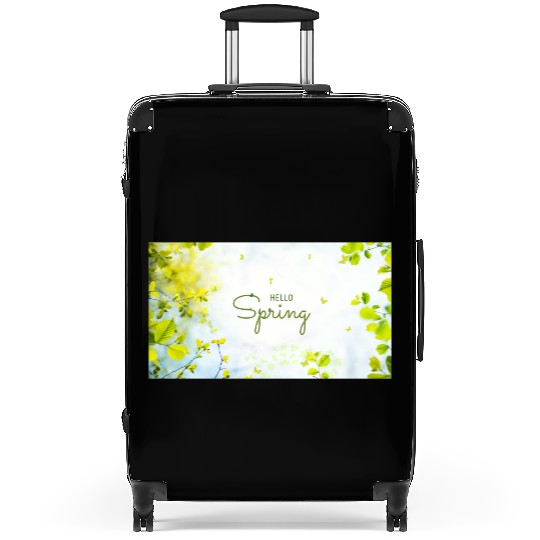 Hello Spring – Nature’s Gentle Awakening Suitcases