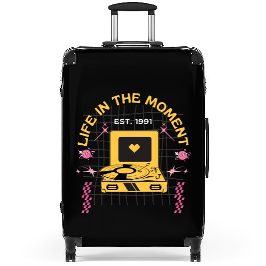 Live In The Moment Suitcases