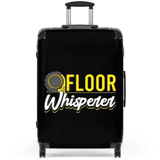 Floor Whisperer Construction Pride Suitcases