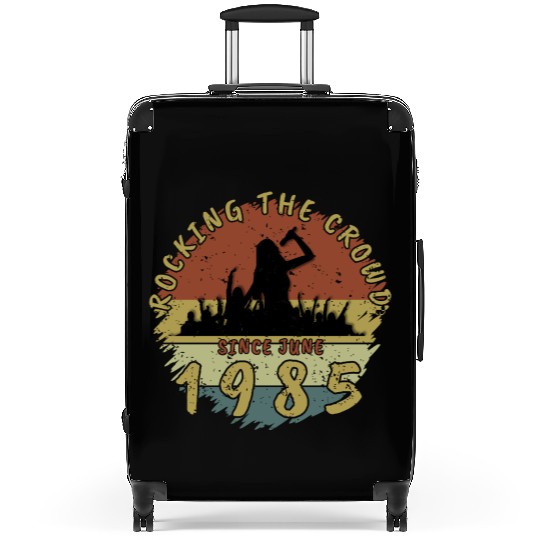 40th Birthday Rocking the crowd SNG 06/1985 Suitcases