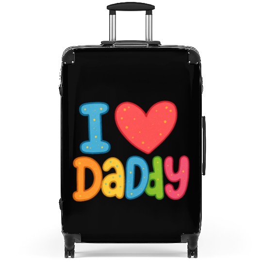 Father's Day gift (I love daddy) Suitcases