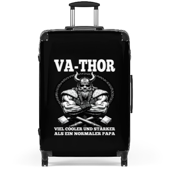 Viking Warrior Man Odin Thor Norman Walhalla Suitcases