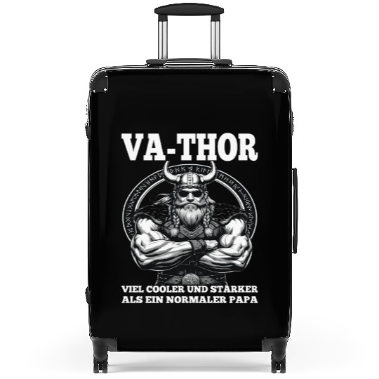 Viking Warrior Man Odin Thor Norman Walhalla Suitcases