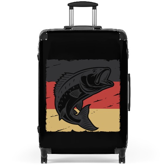 Bold Bass with German Pride Suitcases