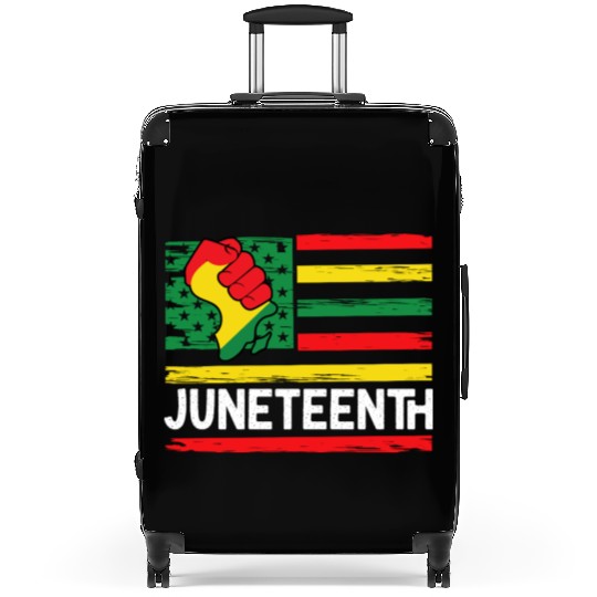 Freedom Day Juneteenth Black And Proud Suitcases