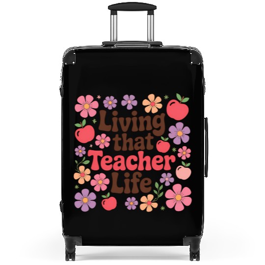 Teacher Floral Living That Teacher Life Suitcases
