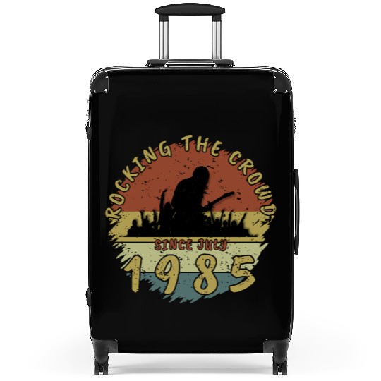 40th Birthday Rocking the crowd GIT 07/1985 Suitcases