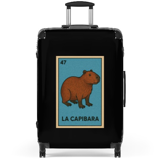 LA CAPIBARA - THE CAPYBARA - LOTERÍA CARD Suitcases