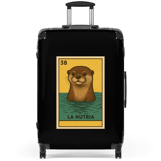 LA NUTRIA - THE OTTER - LA LOTERÍA Suitcases