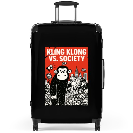 Kling Klong vs. Society – Protest Ape Suitcases