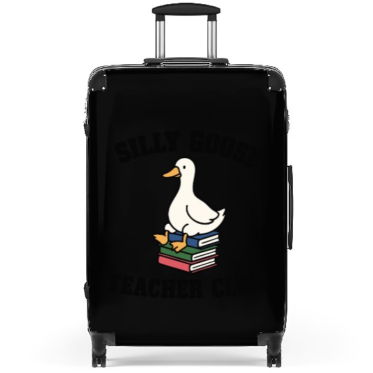 Silly Goose Teacher Club Back to School Suitcases