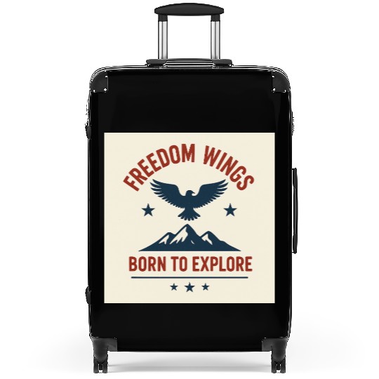 “United & Free – American Spirit” Suitcases