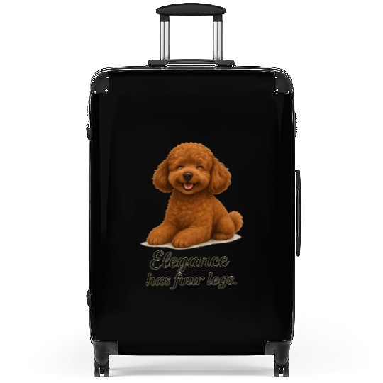 Toy Poodle – Elegance Has Four Legs Suitcases