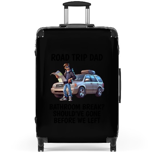 Road Trip Dad Design Suitcases