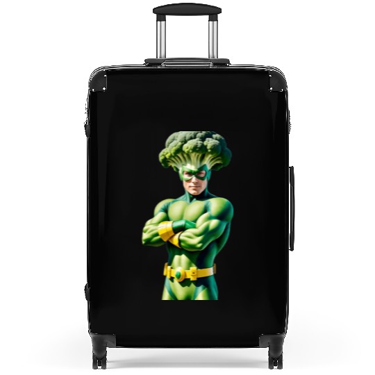 Broccoli Superhero Suitcases