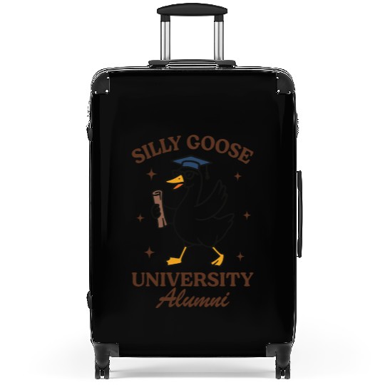 Silly goose university alumni Suitcases